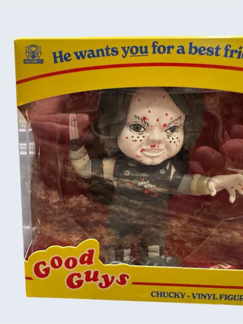 Good Guys Chucky Vinyl Figure Horror Collectible CultureFly